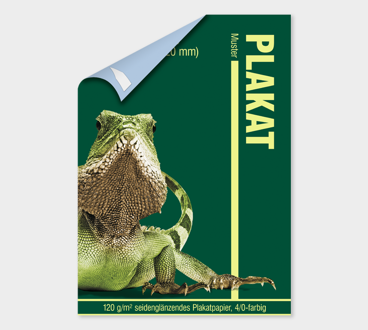 Plakate DIN A1 - 115 g/m²  Affichen Papier