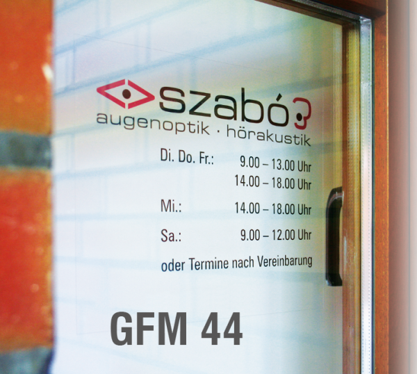 GFM 44 - Adhäsionsfolie 150 µm, transparent, glänzend